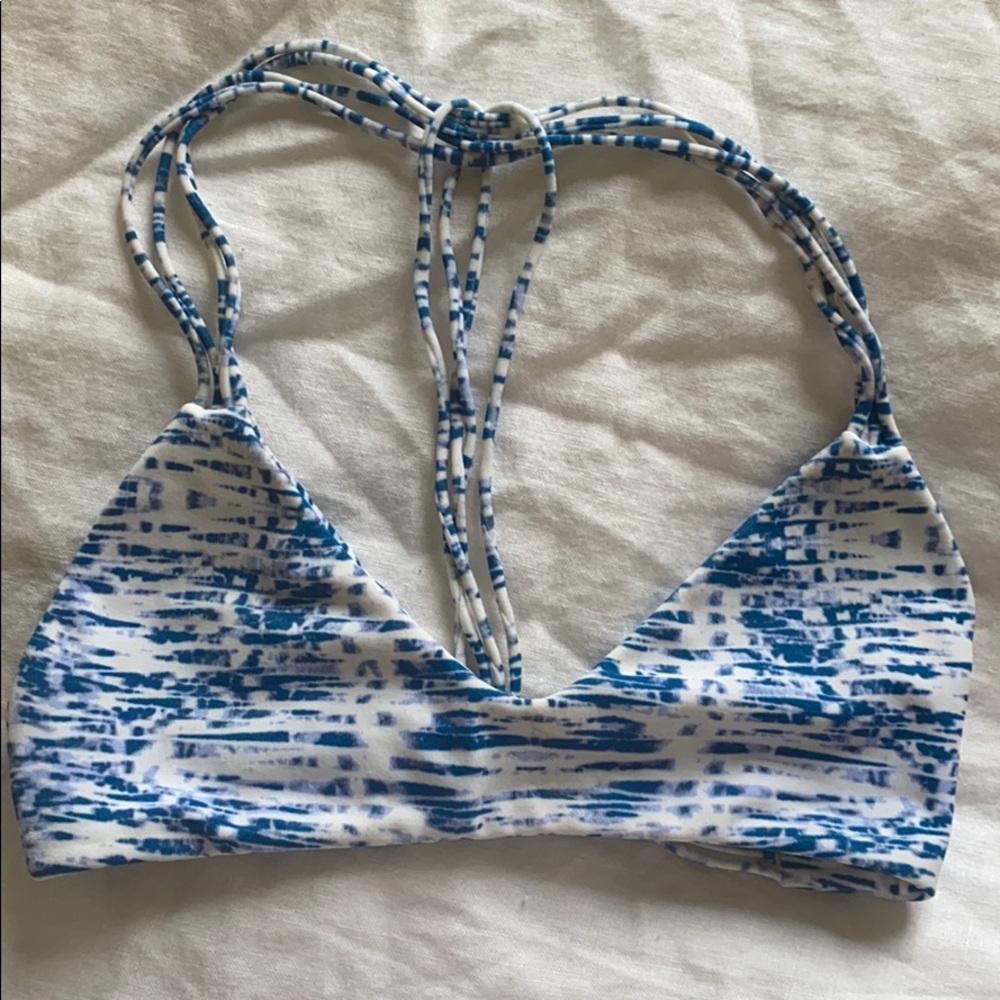 Mikoh Uluwatu Top - Water Snake Deep sea print